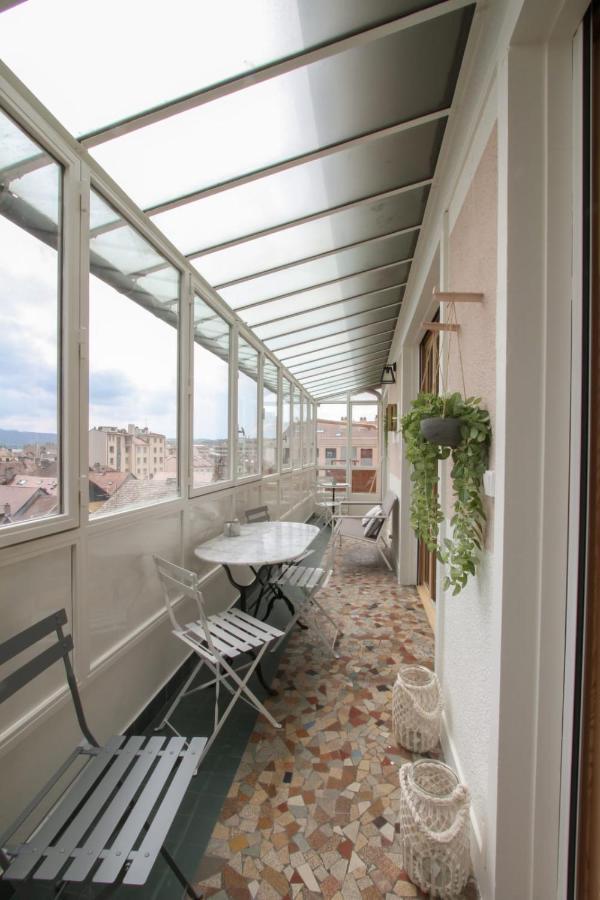 Large 5 Rooms With Garage In The City Center آنسي المظهر الخارجي الصورة